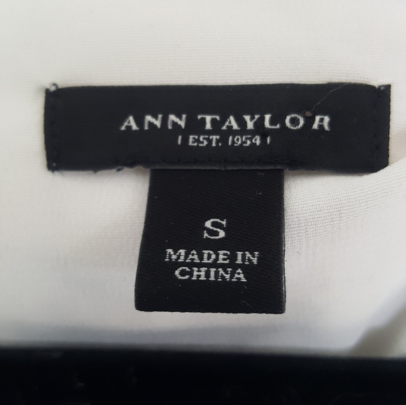 Ann Taylor Silk Top.  Size S - Picture 2 of 7